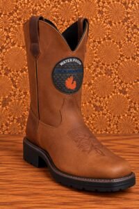 BOTA MASCULINA FOSSIL CHAMPANHE