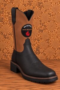 BOTA MASCULINA FOSSIL PRETO/ HAVANA