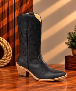 BOTA FEMININA ARKANSAS PRETA
