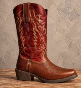 BOTA MASCULINA TEXAS VERMELHO