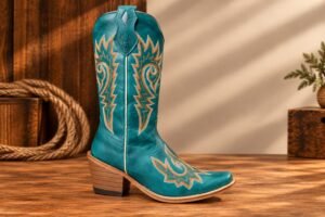 BOTA FEMININA ARKANSAS TURQUEZA