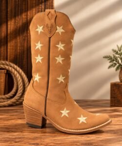 BOTA FEMININA ARKANSAS HAVANA ESTRELA