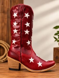 BOTA FEMININA ARKANSAS VINHO ESTRELA